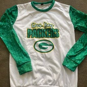 Women’s Green Bay Packers light pull over sweatshirt